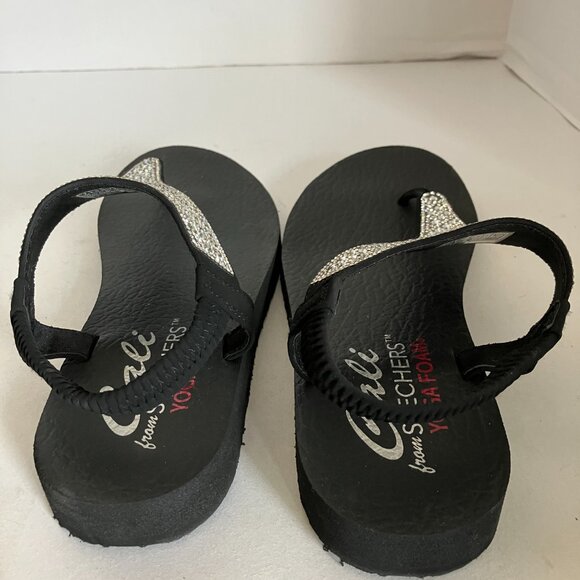 NWOT Skecher Yoga Foam Cali with Rhinestones Sandals Size 7.  New without box. - Picture 6 of 8